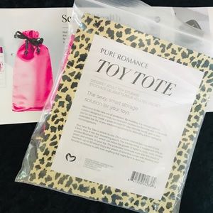 Satin Toy Tote